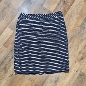 👗Coldwater Creek Blue and White Pencil Skirt